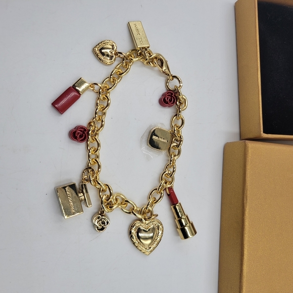 Dolce & Gabbana Gold-Tone Makeup Charm Bracelet - Picture 6 of 16